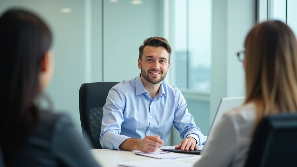 Manager delegating tasks