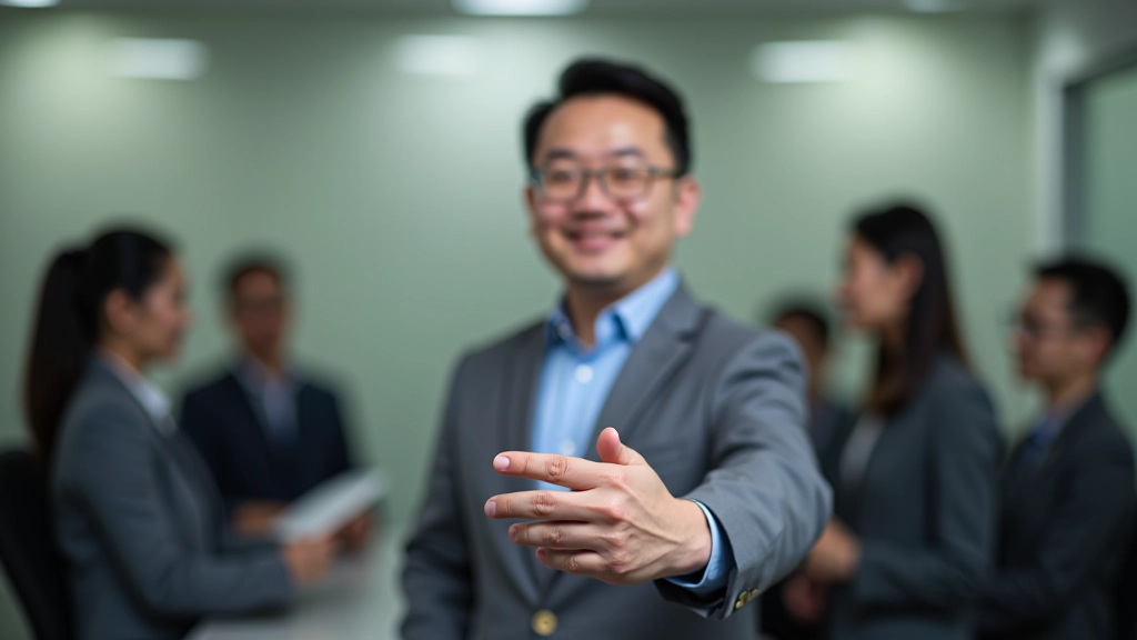 Manager delegating tasks to team members effectively